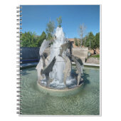 Simplot Square Fountain Photo Spiral Notitieboek (Voorkant)