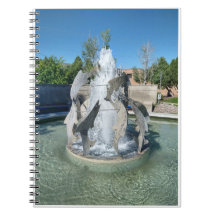 Simplot Square Fountain Photo Spiral Notitieboek
