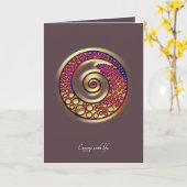 Simply Be - Gauguin3 - Art Card Kaart (Gele Bloem)