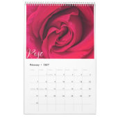 Simply Beautiful Flowers Wall Calendar Kalender (Feb 2027)