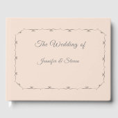 Simply Catholic Wedding Guest Book Gastenboek (Voorkant)