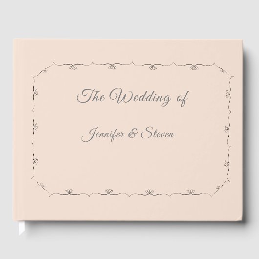 Simply Catholic Wedding Guest Book Gastenboek (Voorkant)