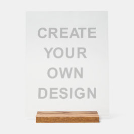 Simply - Create Your Own Acrylic Sign Acryl Bord