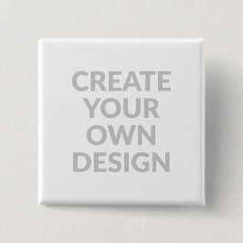Simply - Create Your Own  Vierkante Button 5,1 Cm