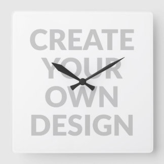 Simply - Create Your Own Wall Clock Vierkante Klok