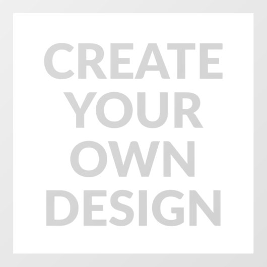 Simply - Create Your Own Window Cling Raamsticker (Vel)