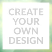 Simply - Create Your Own Window Cling Raamsticker (Vel 3)
