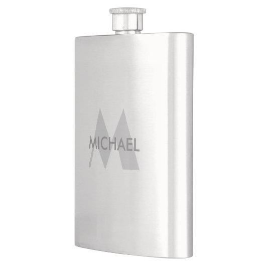 Simply Elegant Monogram and Name Flacon (Links)