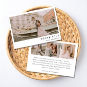 Simply Elegant Wedding All in One Invitation Kaart