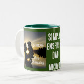 Simply Enspirated Pads zijn geweldig Tweekleurige Koffiemok (Voorkant links)