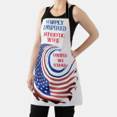 'Simply Enspirated Patriotic Wife' Schort (Insitu)