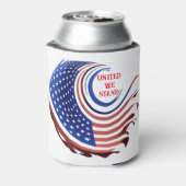 Simply Enspirated United We Stand Patriots: Blikjeskoeler (Blikje Achterkant)