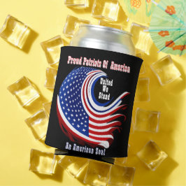 Simply Enspired Trots Patriotten Van Amerika Blikjeskoeler