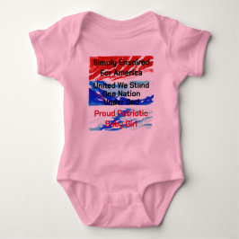 Simply Enspired Verenigde Wij Staan Eén Natie Romper