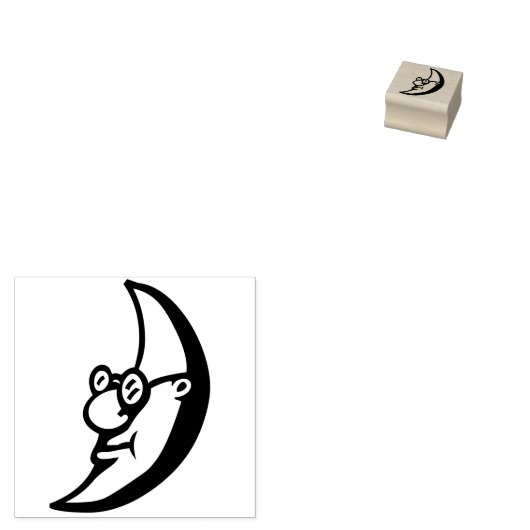 Simply Font Dingbats - MAN IN DE MAAN + ideeën Rubberstempel (Gestempeld)