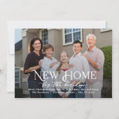 Simply Home Vakantie Kaart Beweging Aankondiging (Voorkant)