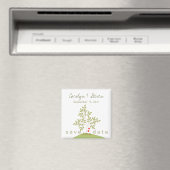Simply Love Tree - Save the Date Magnet (Insitu (Vaatwasser))