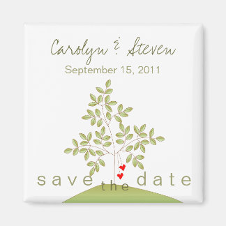 Simply Love Tree - Save the Date Magnet