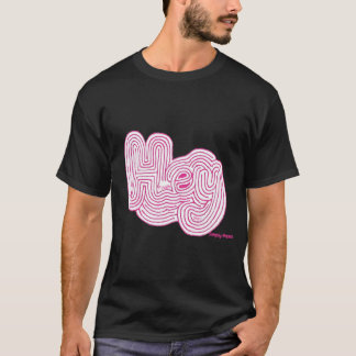 Simply Mazes "Hey" Maze Zwart T-shirt