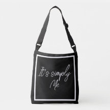 Simply Me – Elegante Zwarte Eenvoudige Tote Tas