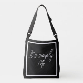Simply Me – Elegante Zwarte Eenvoudige Tote Tas