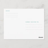 Simply Minted en Grateful Briefkaart Mailer (Achterkant)