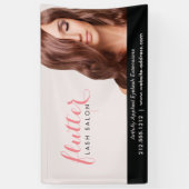 Simply Pink Lash Salon Photo Banner (Verticaal)