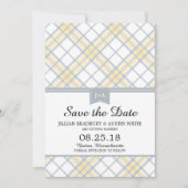 Simply Plaid | Bewaar de datum Save The Date (Voorkant)