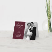 Simply Pretty Thank You Card Bedankkaart (Voorkant)