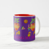 Simply Ravishing Designed Mug Tweekleurige Koffiemok (Voorkant rechts)