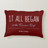 Simply Red Waar het allemaal begon Accent Kussen (Achterkant)