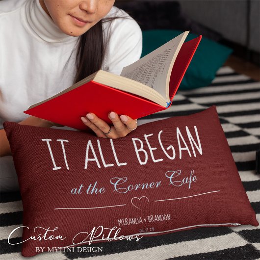 Simply Red Waar het allemaal begon Accent Kussen