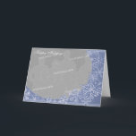 Simply Snowflake Art Persoonlijke Fotolijst 2 Feestdagen Kaart<br><div class="desc">Sneeuwvlokken vullen de winterhemel!  Personaliseer deze kaart met je eigen foto in het sneeuwvlok kunstframe en werk de tekst bij met je eigen boodschap. Perfect voor Kerstmis,  Hanukkah,  Yule en andere wintercorrespondentie en cadeaus.</div>