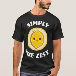 Simply The Zest Schattige Adorable Kawaii Citroen  T-shirt