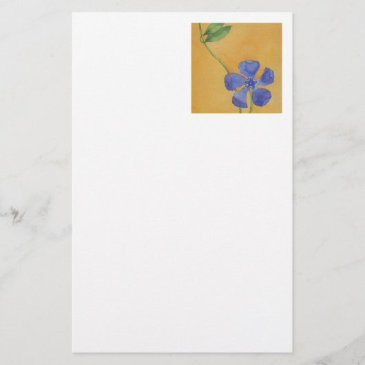 "Simply Vinca"-bakkerij Briefpapier (Voorkant)