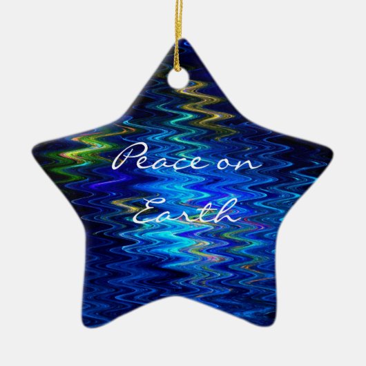 SimplyTonjia 'Peace on Earth' Star Ornament (Voorkant)