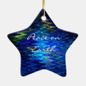 SimplyTonjia 'Peace on Earth' Star Ornament (Achterkant)