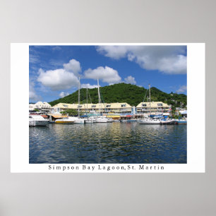 Simpson Bay Lagoon Poster