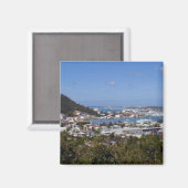Simpson Bay, St Maarten Magnet (Voorkant / Achterkant)