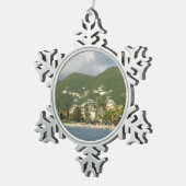 Simpson Bay St. Maarten Tin Sneeuwvlok Ornament (Rechts)
