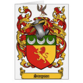 Simpson Crest - wapenschild (Voorkant)