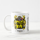 Simpson Family Crest Mok (Links)