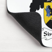 Simpson Family Crest Muismat (Hoek)
