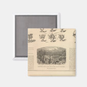 Simpson, Hall, Miller en Travelers Company Magneet (Voorkant / Achterkant)