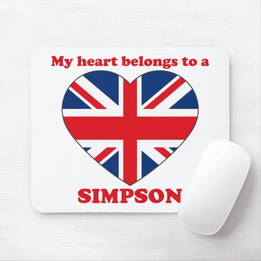 Simpson Muismat (Met muis)