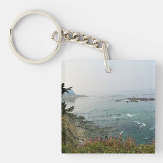 Simpson Reef Overlook, oregon Coast Sleutelhanger (voorkant)