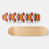Sims Family Crest Persoonlijk Skateboard (Horizontaal)