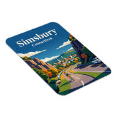 Simsbury Connecticut Magneet (Rechterzijde)