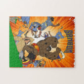Simson en de Filistijnen Legpuzzel (Horizontaal)