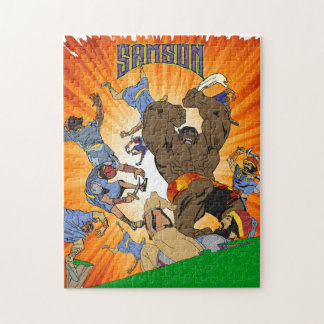 Simson en de Filistijnen Legpuzzel